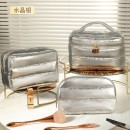 JTCB-J088Gilt leather cosmetic bag, lightweight, soft, skin-friendly and waterproof cosmetic storage bag