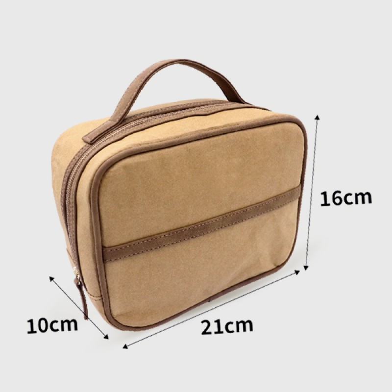 Handle Paper Large Cosmetic Bag Fashion Elegant Travel Cosmetic Bag