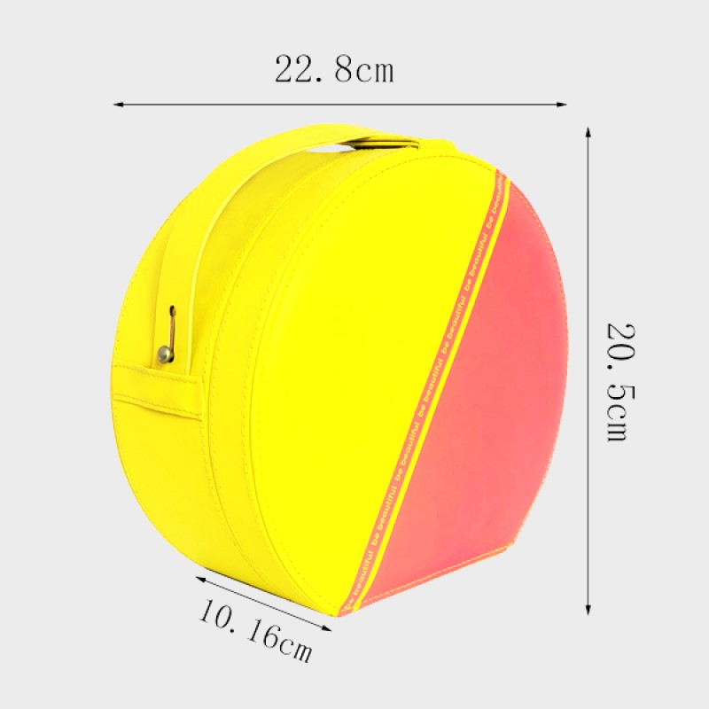 Dopamine Round Cosmetic Case